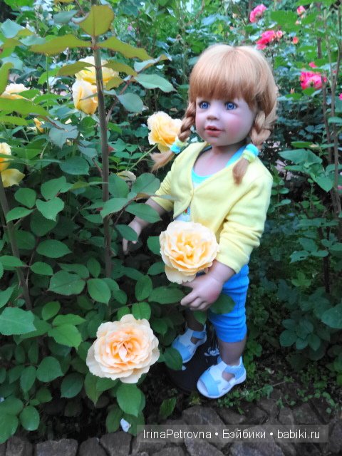 Урок ботаники для Маруси на даче в Подмосковье | Бэйбики Урок ботаники для Маруси на даче в Подмосковье