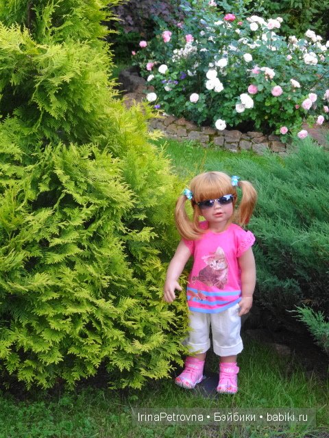 Урок ботаники для Маруси на даче в Подмосковье | Бэйбики Урок ботаники для Маруси на даче в Подмосковье