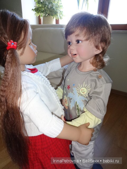 Мужское рукопожатие. Встреча мальчишек: Аскари - А.Химштедт и Доминик - М.Левениг (фото 9)