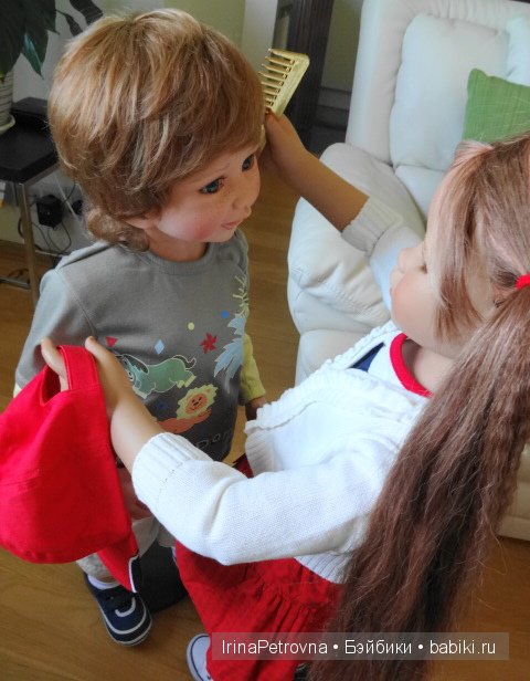 Мужское рукопожатие. Встреча мальчишек: Аскари - А.Химштедт и Доминик - М.Левениг (фото 8)