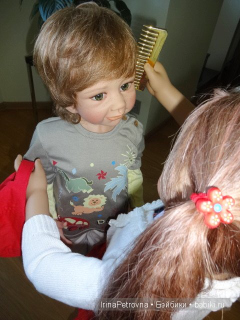 Мужское рукопожатие. Встреча мальчишек: Аскари - А.Химштедт и Доминик - М.Левениг (фото 7)