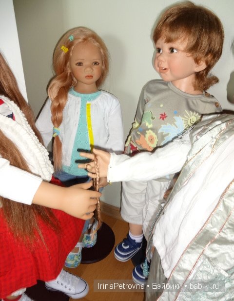 Мужское рукопожатие. Встреча мальчишек: Аскари - А.Химштедт и Доминик - М.Левениг