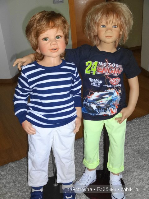 Мужское рукопожатие. Встреча мальчишек: Аскари - А.Химштедт и Доминик - М.Левениг