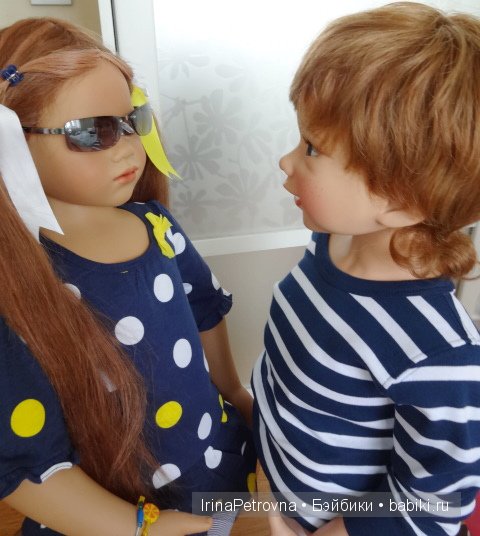 Мужское рукопожатие. Встреча мальчишек: Аскари - А.Химштедт и Доминик - М.Левениг