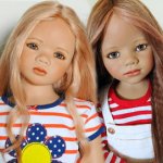 Мои любимые красавицы Лилит (LILITH) и Аиша (AJESCHA) от Annette Himstedt