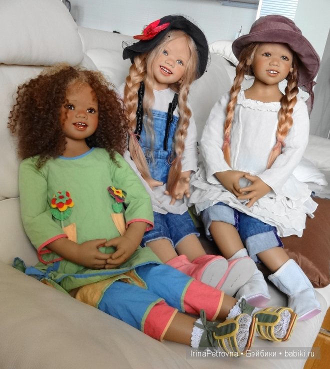 Хорошие девчата, заветные подруги. TOKI, PUKI, LILLEMORE от Annette Himstedt