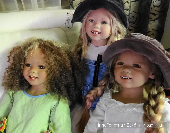 Хорошие девчата, заветные подруги. TOKI, PUKI, LILLEMORE от Annette Himstedt