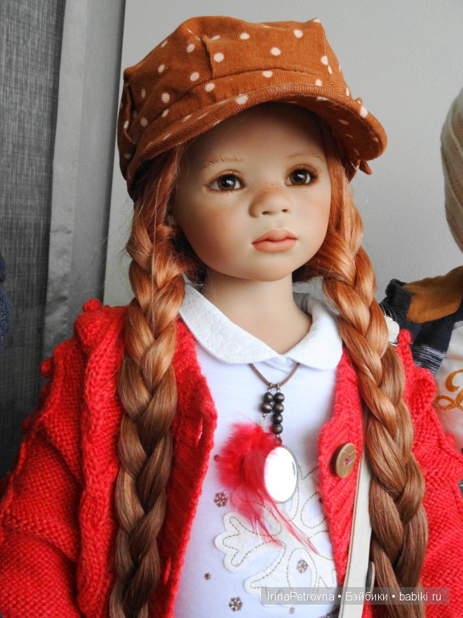 Янтарь и аквамарин. Маливи (Maliwi) и Джинка (Jinka) от Annette Himstedt