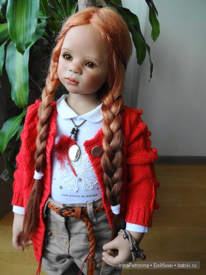 Янтарь и аквамарин. Маливи (Maliwi) и Джинка (Jinka) от Annette Himstedt (фото 10)