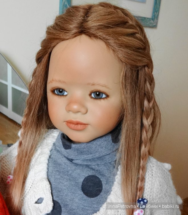 Янтарь и аквамарин. Маливи (Maliwi) и Джинка (Jinka) от Annette Himstedt