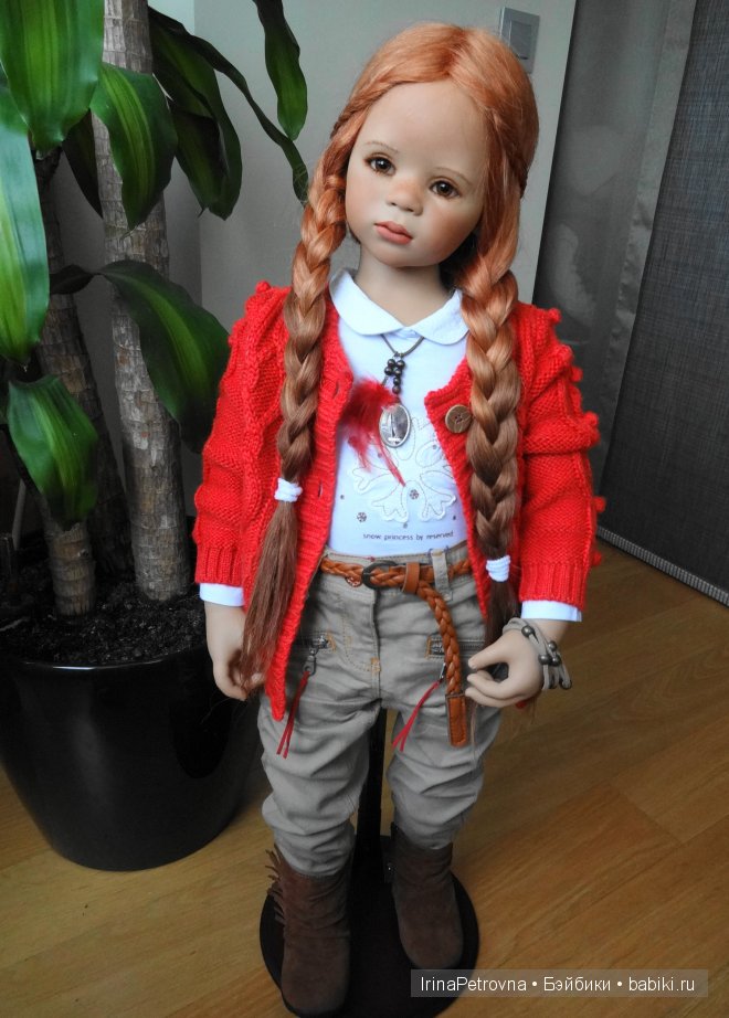 Янтарь и аквамарин. Маливи (Maliwi) и Джинка (Jinka) от Annette Himstedt