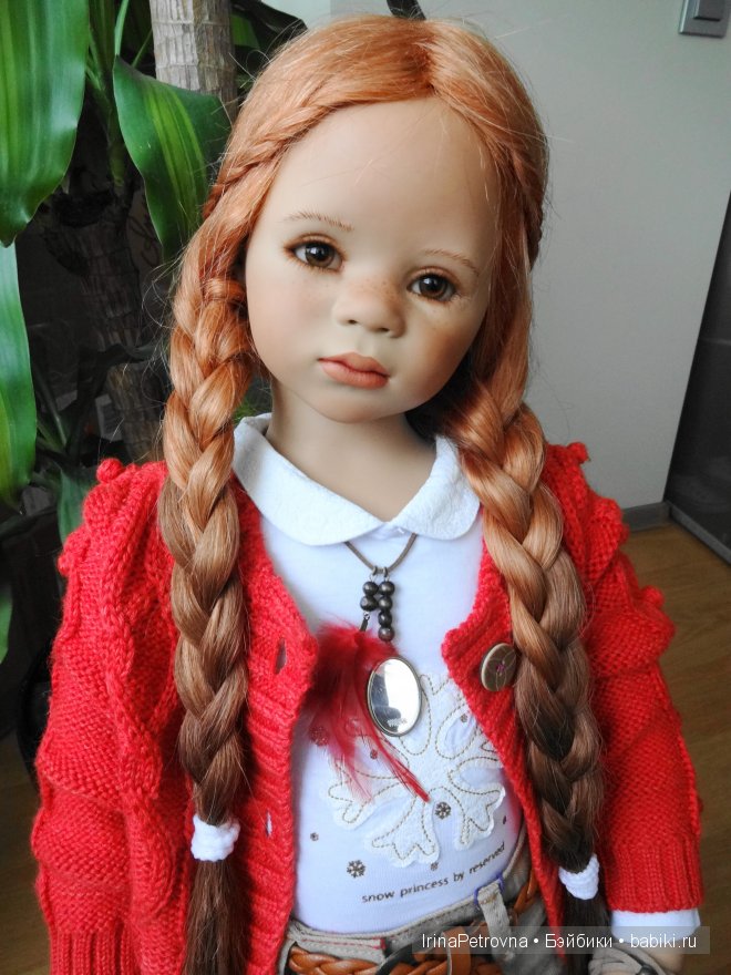 Янтарь и аквамарин. Маливи (Maliwi) и Джинка (Jinka) от Annette Himstedt (фото 9)