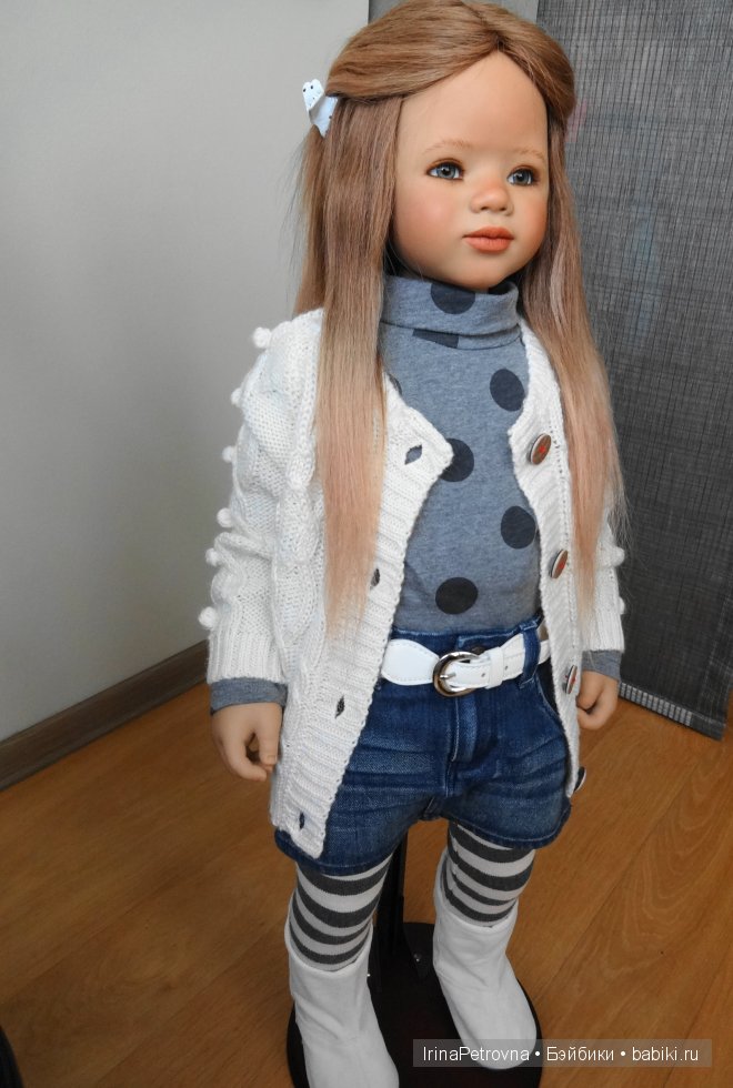 Янтарь и аквамарин. Маливи (Maliwi) и Джинка (Jinka) от Annette Himstedt