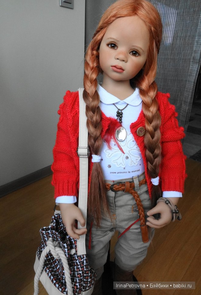 Янтарь и аквамарин. Маливи (Maliwi) и Джинка (Jinka) от Annette Himstedt