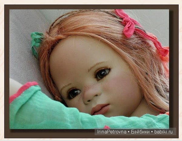 Янтарь и аквамарин. Маливи (Maliwi) и Джинка (Jinka) от Annette Himstedt