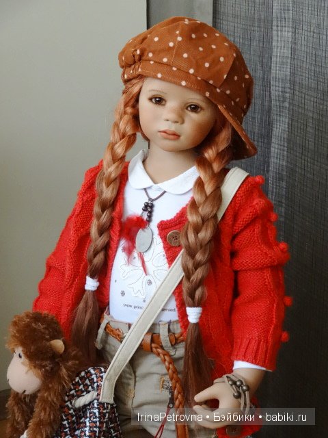 Янтарь и аквамарин. Маливи (Maliwi) и Джинка (Jinka) от Annette Himstedt