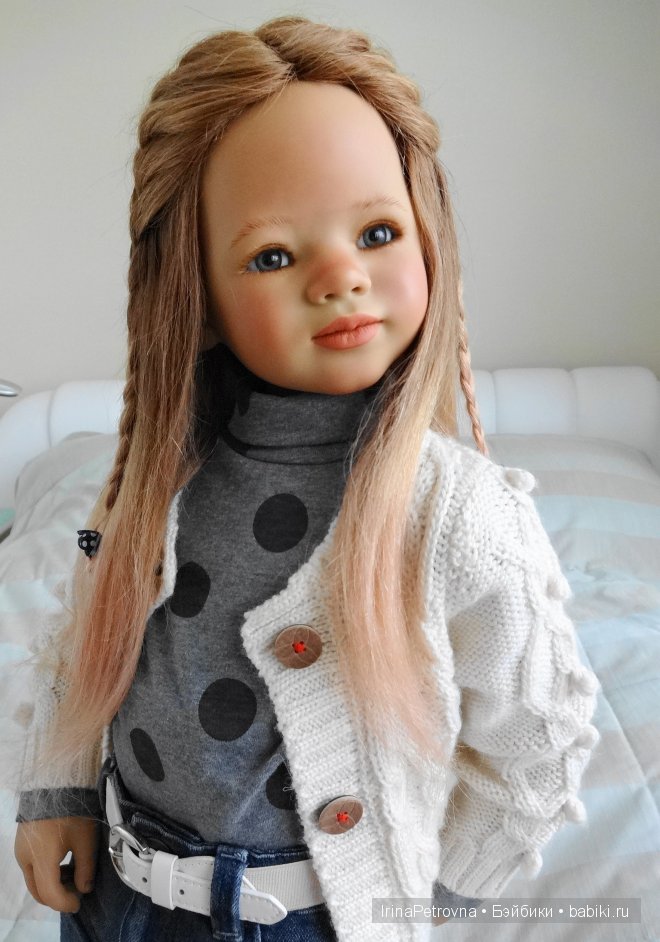 Янтарь и аквамарин. Маливи (Maliwi) и Джинка (Jinka) от Annette Himstedt