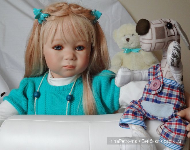 Бирюзовое настроение. Линхен и Гретхен от Annette Himstedt (Linchen, Gretchen)