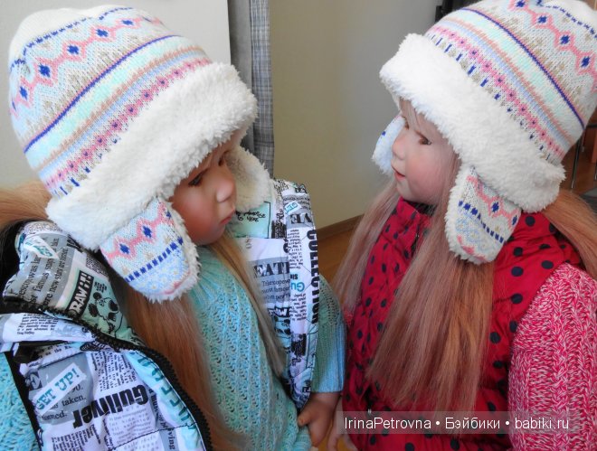 Бирюзовое настроение. Линхен и Гретхен от Annette Himstedt (Linchen, Gretchen)