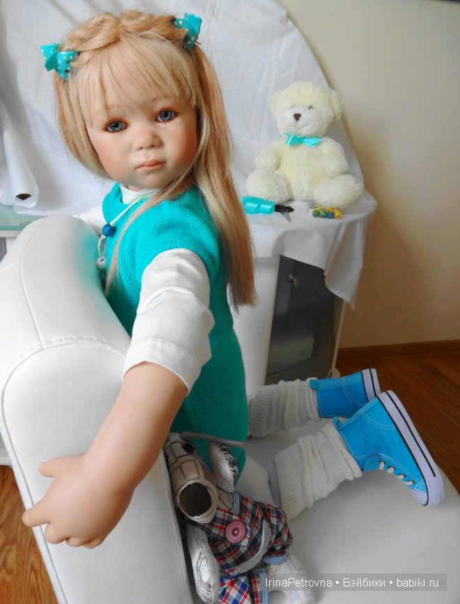 Бирюзовое настроение. Линхен и Гретхен от Annette Himstedt (Linchen, Gretchen)