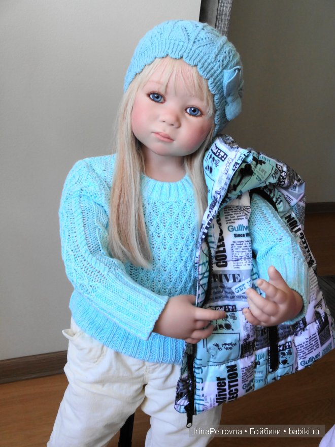 Бирюзовое настроение. Линхен и Гретхен от Annette Himstedt (Linchen, Gretchen) (фото 9)