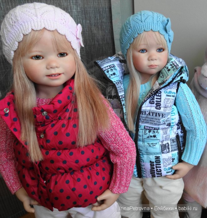 Бирюзовое настроение. Линхен и Гретхен от Annette Himstedt (Linchen, Gretchen)