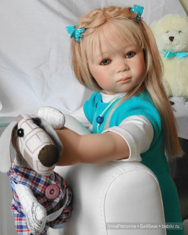 Бирюзовое настроение. Линхен и Гретхен от Annette Himstedt (Linchen, Gretchen)