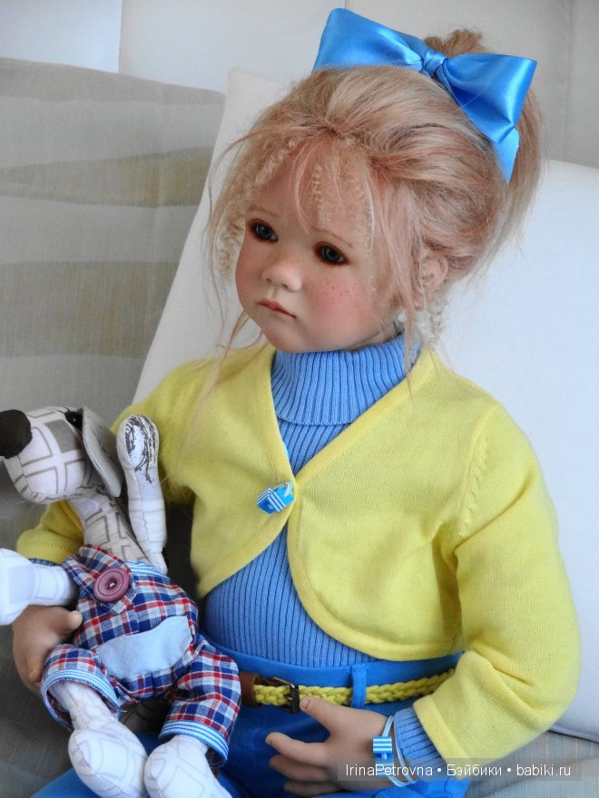 Мой одуванчик. Маленькая Илви (Ilvi) от Annette Himstedt (фото 10)