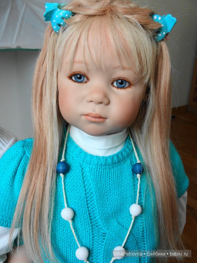 Бирюзовое настроение. Линхен и Гретхен от Annette Himstedt (Linchen, Gretchen)