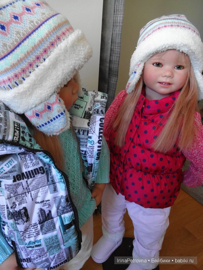 Бирюзовое настроение. Линхен и Гретхен от Annette Himstedt (Linchen, Gretchen)