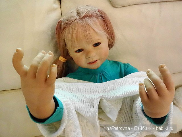 Бирюзовое настроение. Линхен и Гретхен от Annette Himstedt (Linchen, Gretchen)