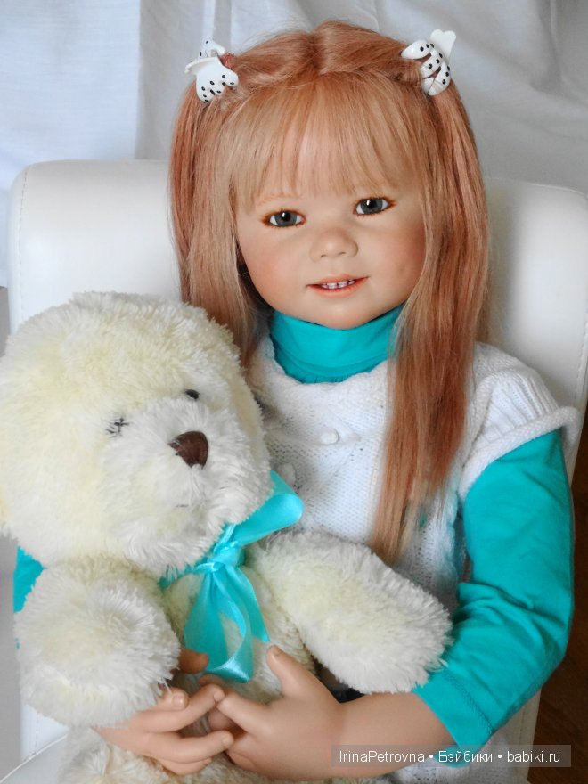 Бирюзовое настроение. Линхен и Гретхен от Annette Himstedt (Linchen, Gretchen)