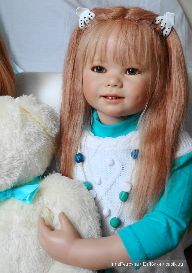 Бирюзовое настроение. Линхен и Гретхен от Annette Himstedt (Linchen, Gretchen)