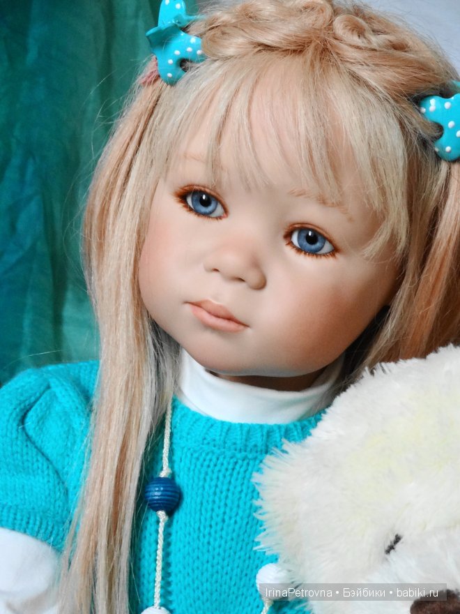 Бирюзовое настроение. Линхен и Гретхен от Annette Himstedt (Linchen, Gretchen)