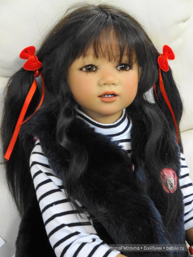 Красное и черное. Синчи и Сетина от Annette Himstedt (Sinchi, Setina) (фото 3)