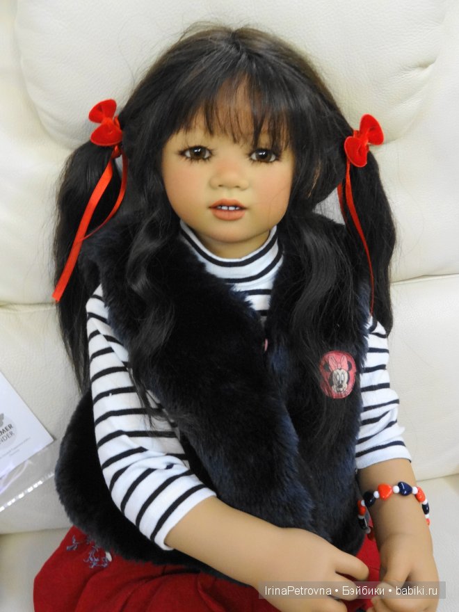 Красное и черное. Синчи и Сетина от Annette Himstedt (Sinchi, Setina) (фото 2)