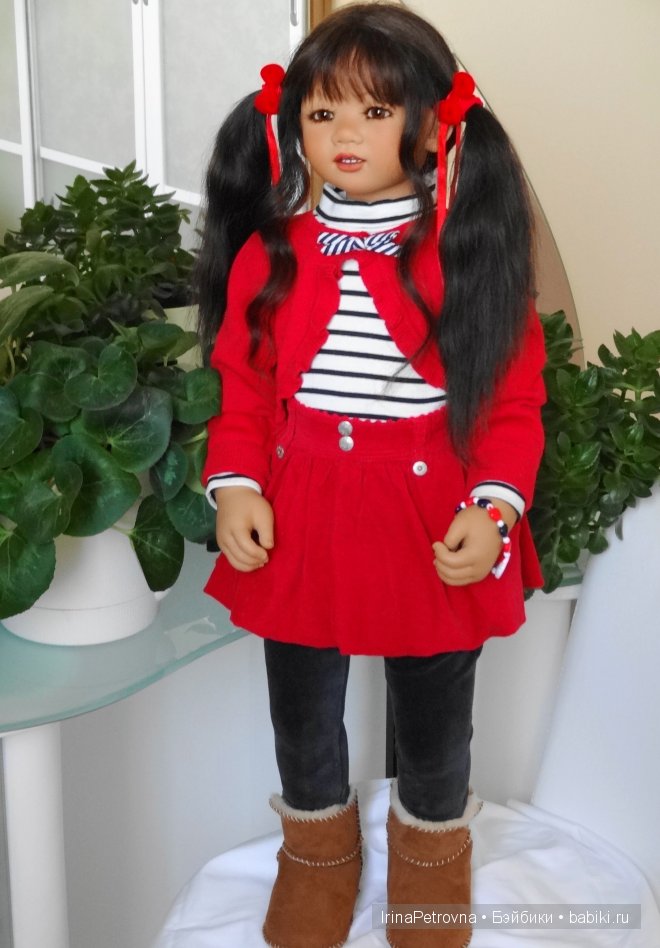 Красное и черное. Синчи и Сетина от Annette Himstedt (Sinchi, Setina) (фото 9)