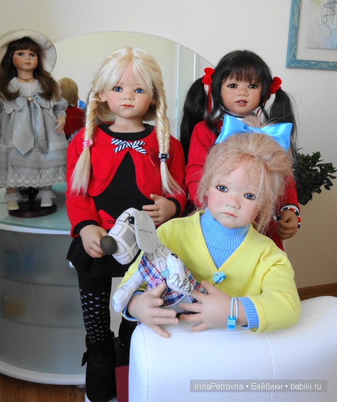 Красное и черное. Синчи и Сетина от Annette Himstedt (Sinchi, Setina)