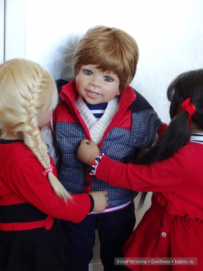 Красное и черное. Синчи и Сетина от Annette Himstedt (Sinchi, Setina)