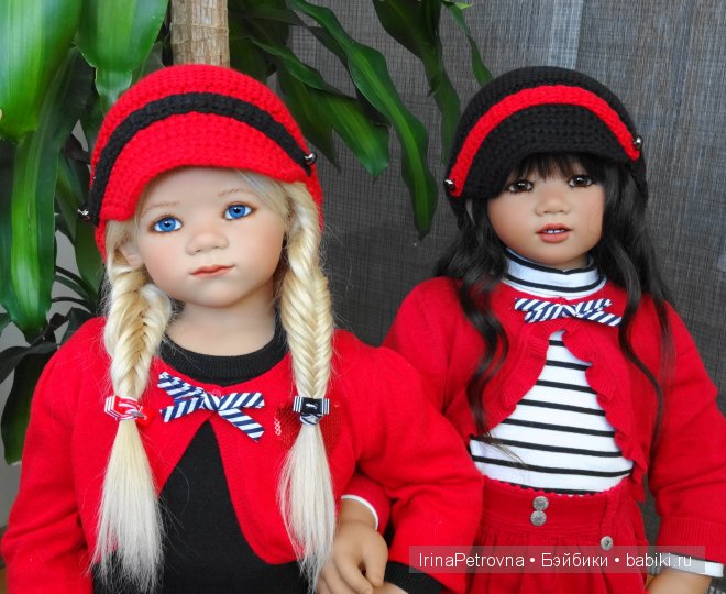 Красное и черное. Синчи и Сетина от Annette Himstedt (Sinchi, Setina)