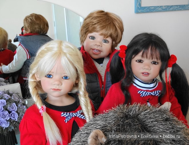 Красное и черное. Синчи и Сетина от Annette Himstedt (Sinchi, Setina)