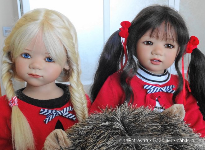 Красное и черное. Синчи и Сетина от Annette Himstedt (Sinchi, Setina)