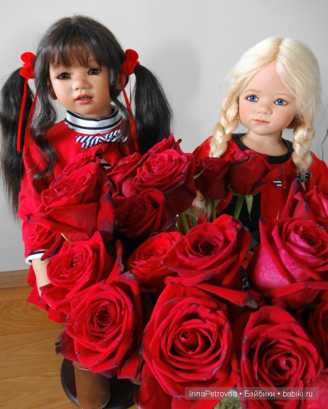 Красное и черное. Синчи и Сетина от Annette Himstedt (Sinchi, Setina)