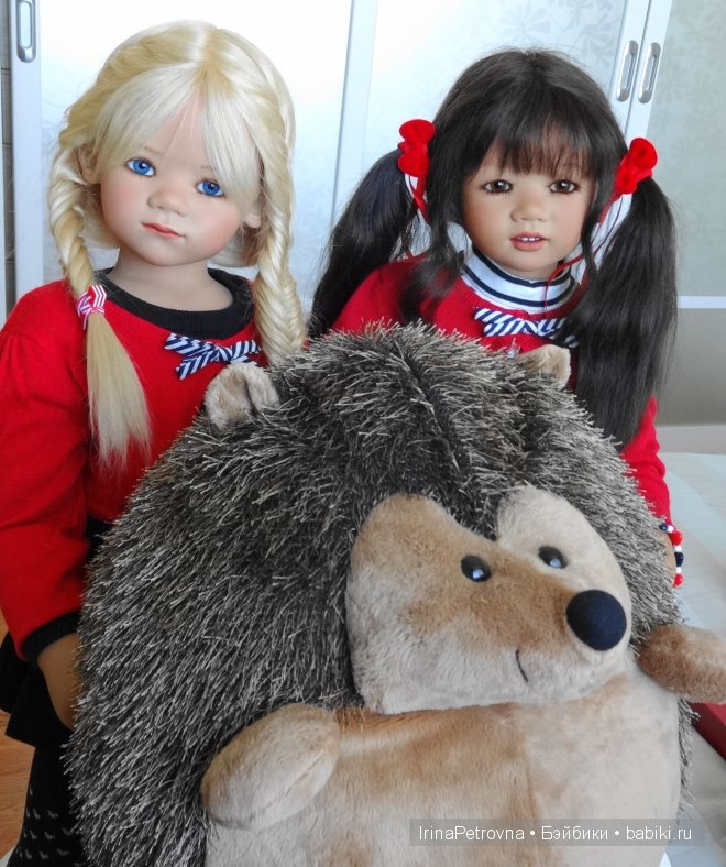 Красное и черное. Синчи и Сетина от Annette Himstedt (Sinchi, Setina)