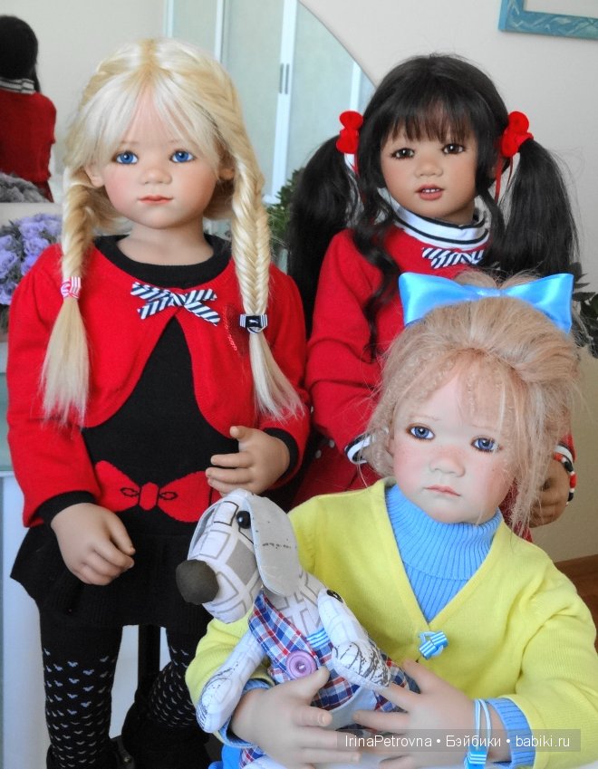 Красное и черное. Синчи и Сетина от Annette Himstedt (Sinchi, Setina)