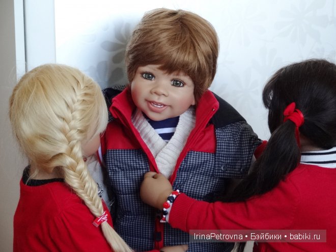 Красное и черное. Синчи и Сетина от Annette Himstedt (Sinchi, Setina)