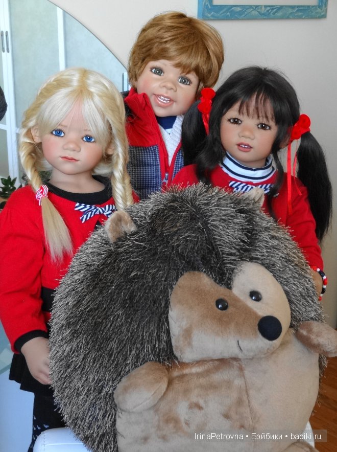 Красное и черное. Синчи и Сетина от Annette Himstedt (Sinchi, Setina)