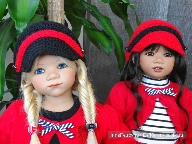 Красное и черное. Синчи и Сетина от Annette Himstedt (Sinchi, Setina)