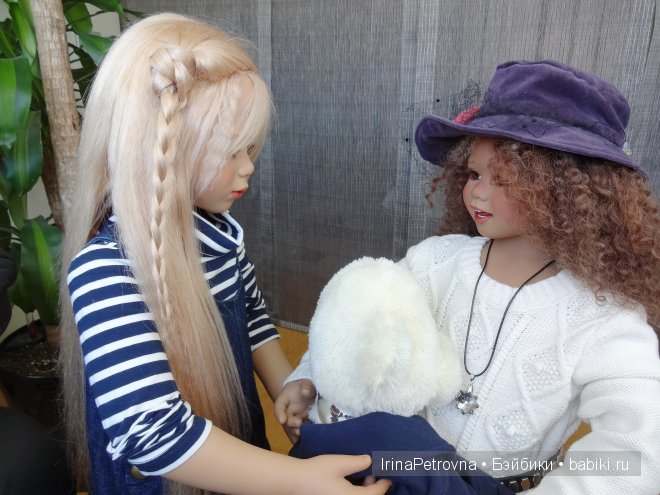 Модницы Сини (Sini) и Токи (Toki) от Annette Himstedt