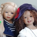 Модницы Сини (Sini) и Токи (Toki) от Annette Himstedt